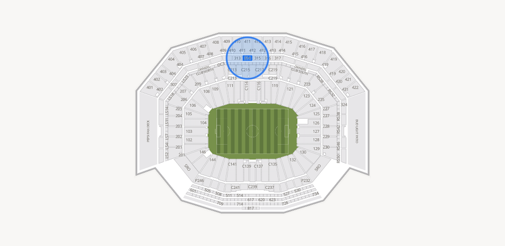 Levi's Stadium Seating Chart