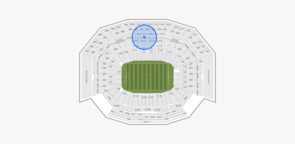 Levi's Stadium Seating Chart