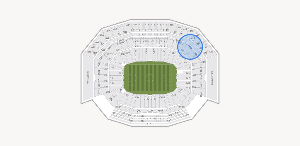 Levi's Stadium Seating Chart