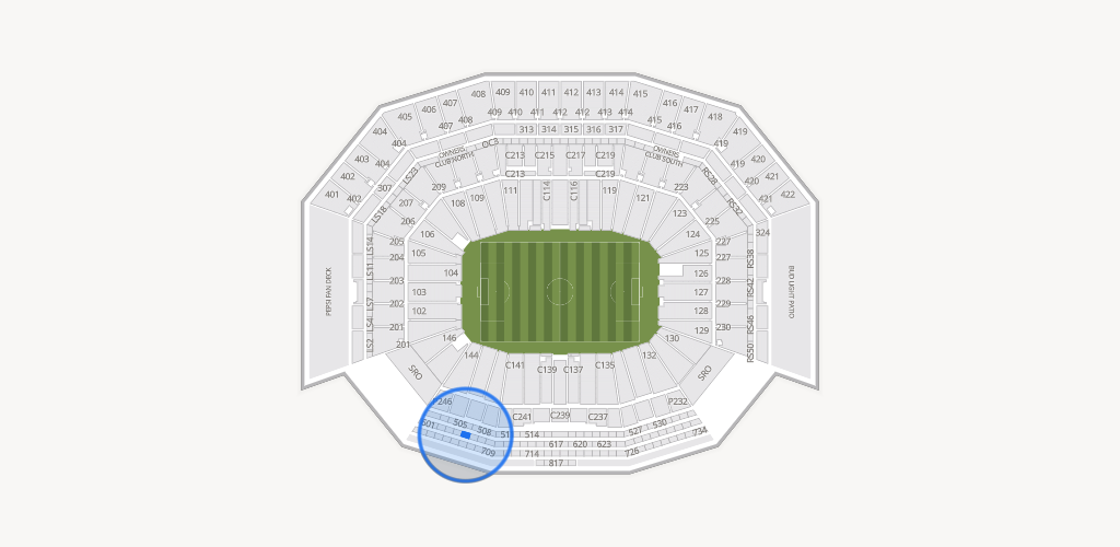 Levi's Stadium Seating Chart