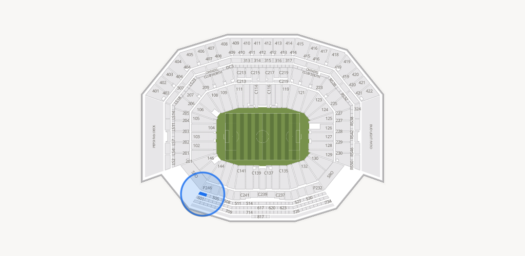 Levi's Stadium Seating Chart