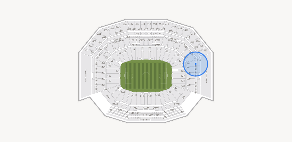 Levi's Stadium Seating Chart