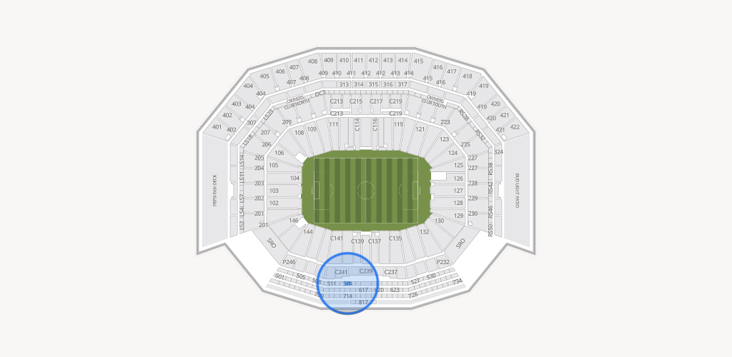 Levi's Stadium Seating Chart
