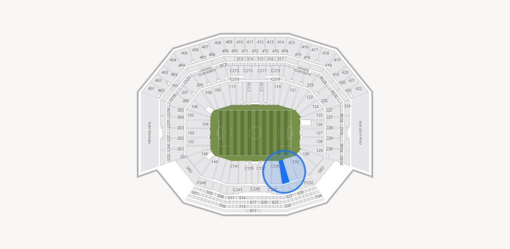 Levi's Stadium Seating Chart