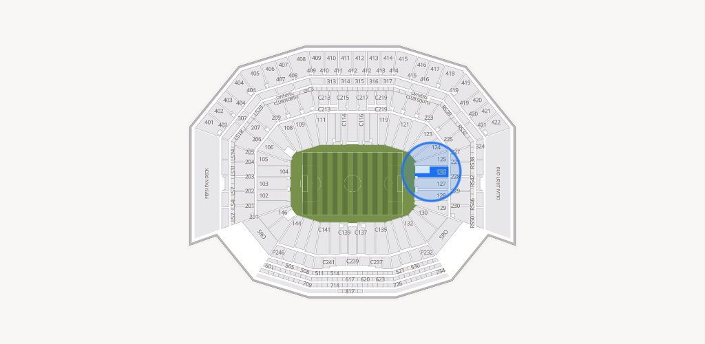 Levi's Stadium Seating Chart
