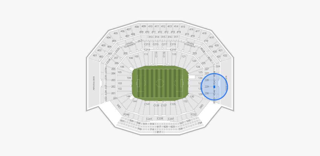 Levi's Stadium Seating Chart