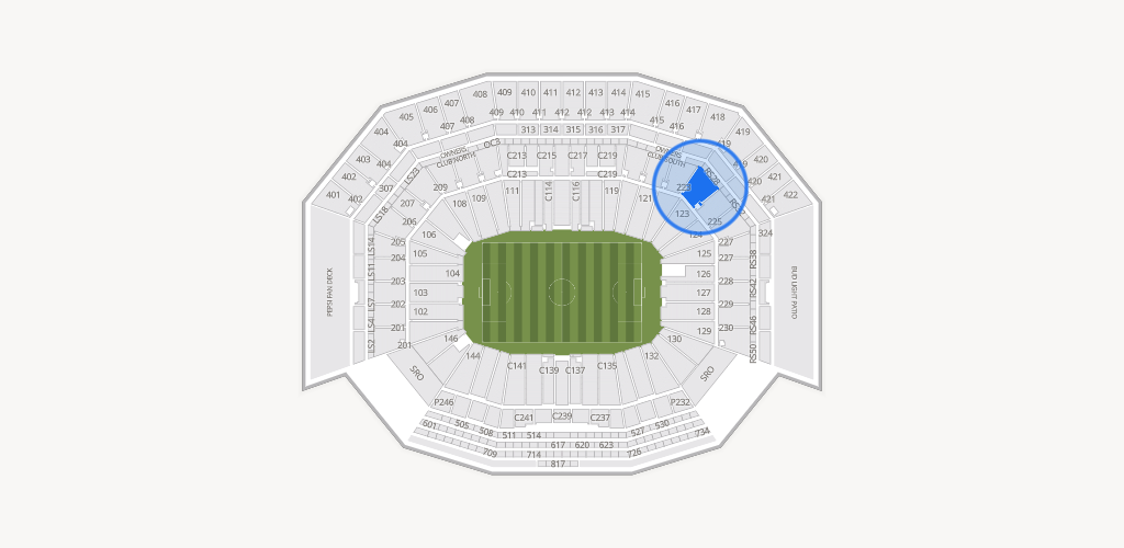 Levi's Stadium Seating Chart