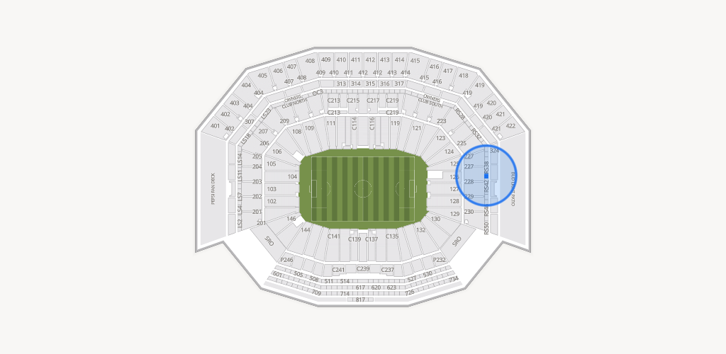 Levi's Stadium Seating Chart