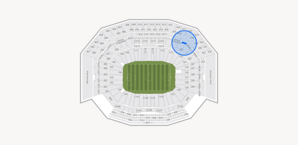 Levi's Stadium Seating Chart