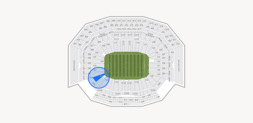Levi's Stadium Seating Chart