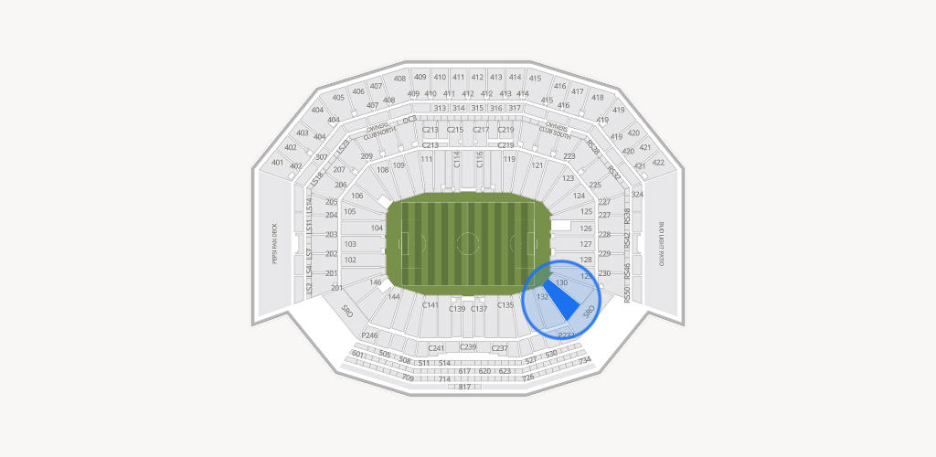 Levi's Stadium Seating Chart