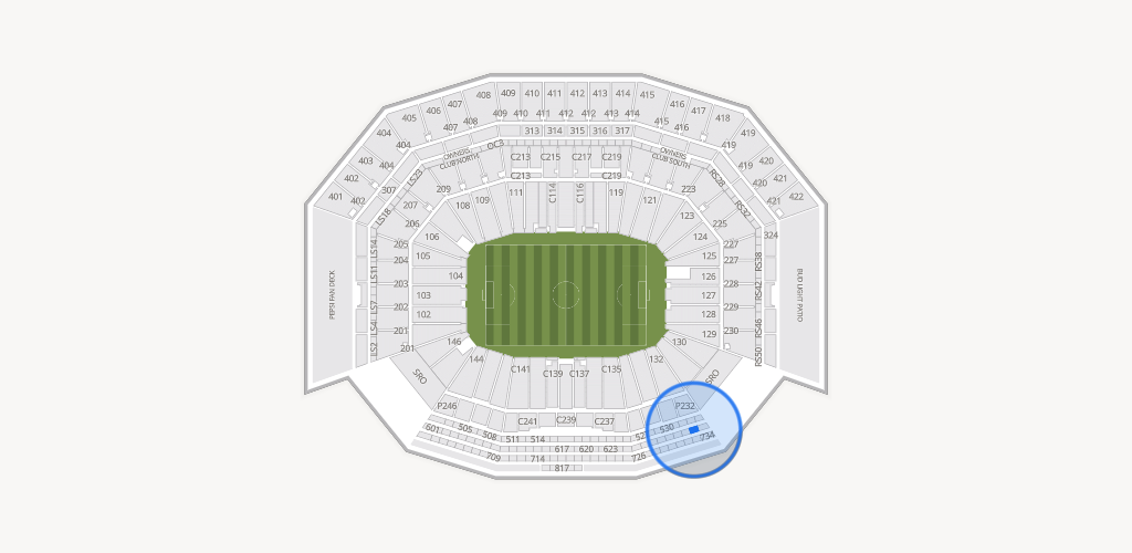Levi's Stadium Seating Chart