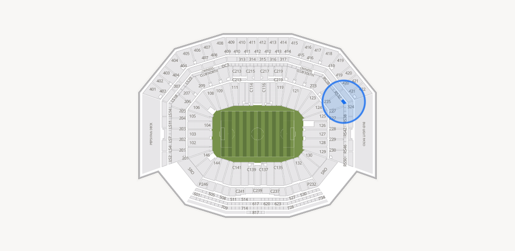 Levi's Stadium Seating Chart