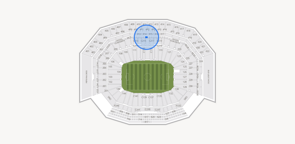 Levi's Stadium Seating Chart