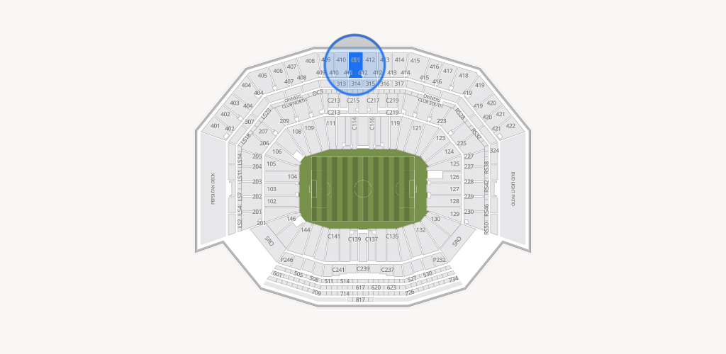 Levi's Stadium Seating Chart