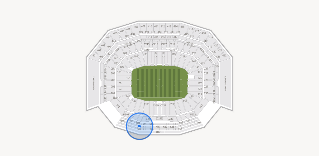 Levi's Stadium Seating Chart