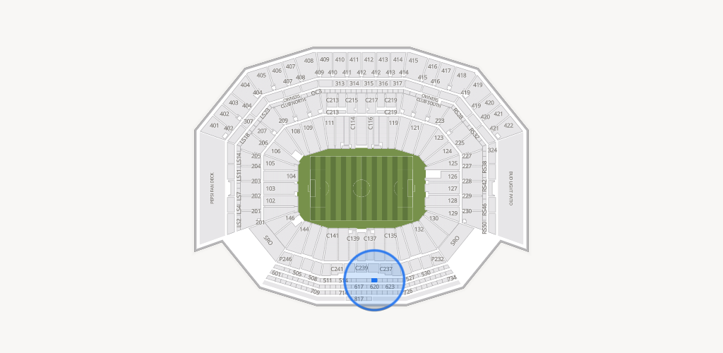 Levi's Stadium Seating Chart
