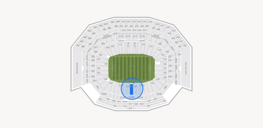 Levi's Stadium Seating Chart