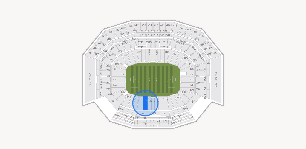 Levi's Stadium Seating Chart