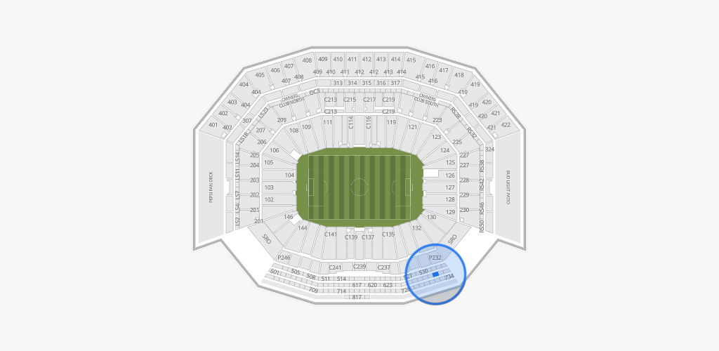 Levi's Stadium Seating Chart