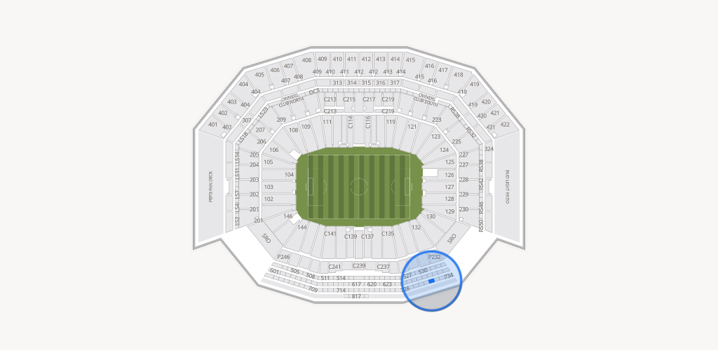 Levi's Stadium Seating Chart