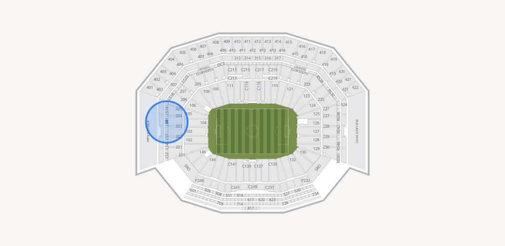 Levi's Stadium Seating Chart