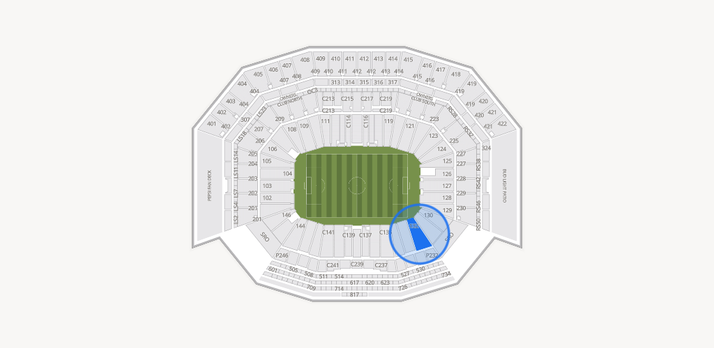 Levi's Stadium Seating Chart
