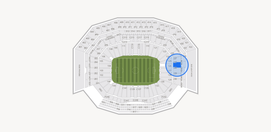 Levi's Stadium Seating Chart