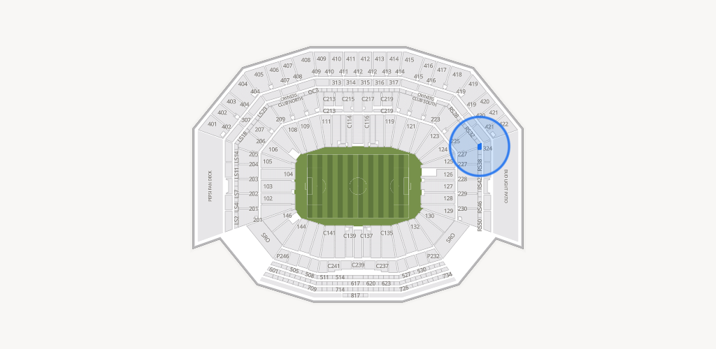 Levi's Stadium Seating Chart