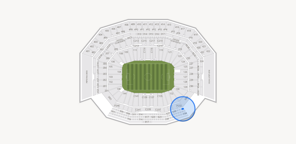 Levi's Stadium Seating Chart