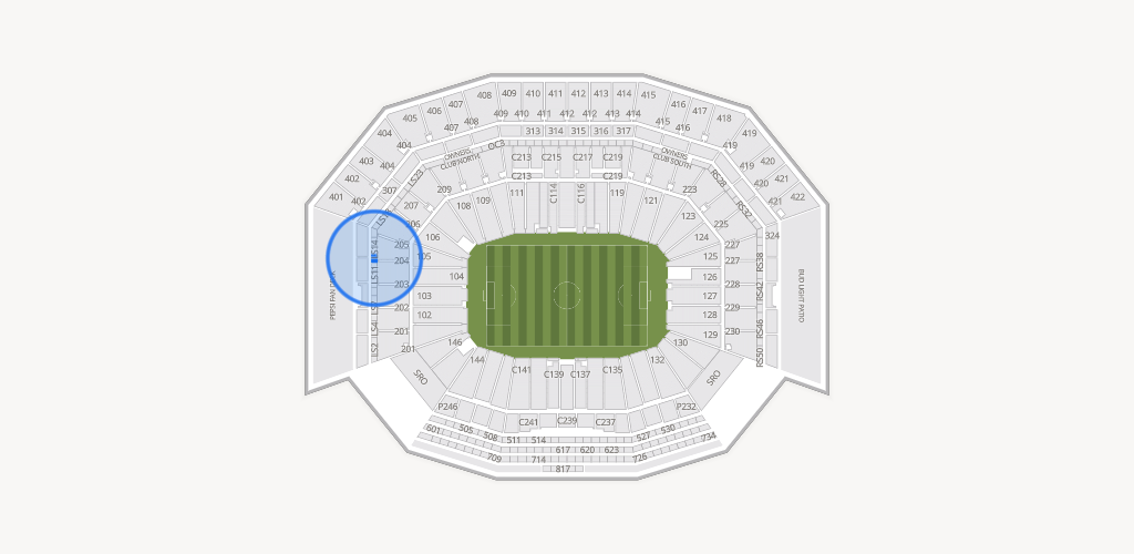 Levi's Stadium Seating Chart