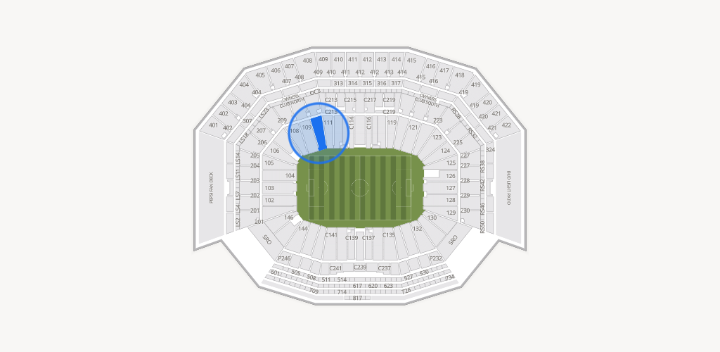 Levi's Stadium Seating Chart