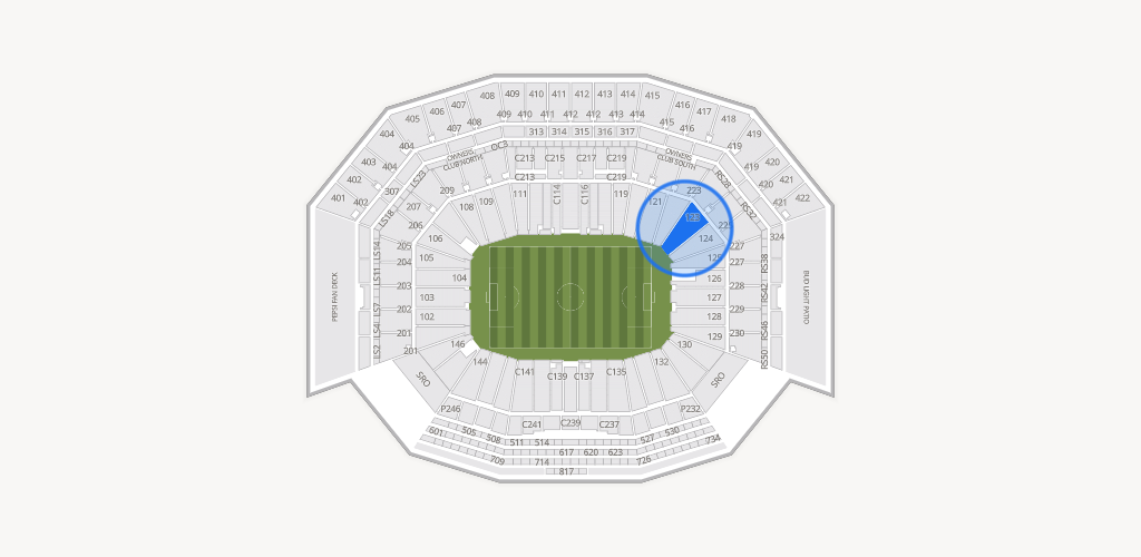 Levi's Stadium Seating Chart