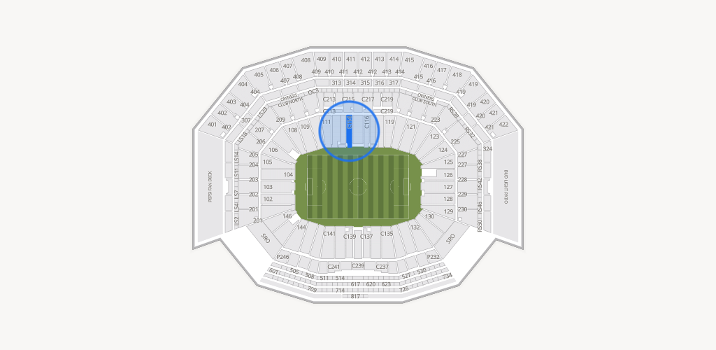 Levi's Stadium Seating Chart