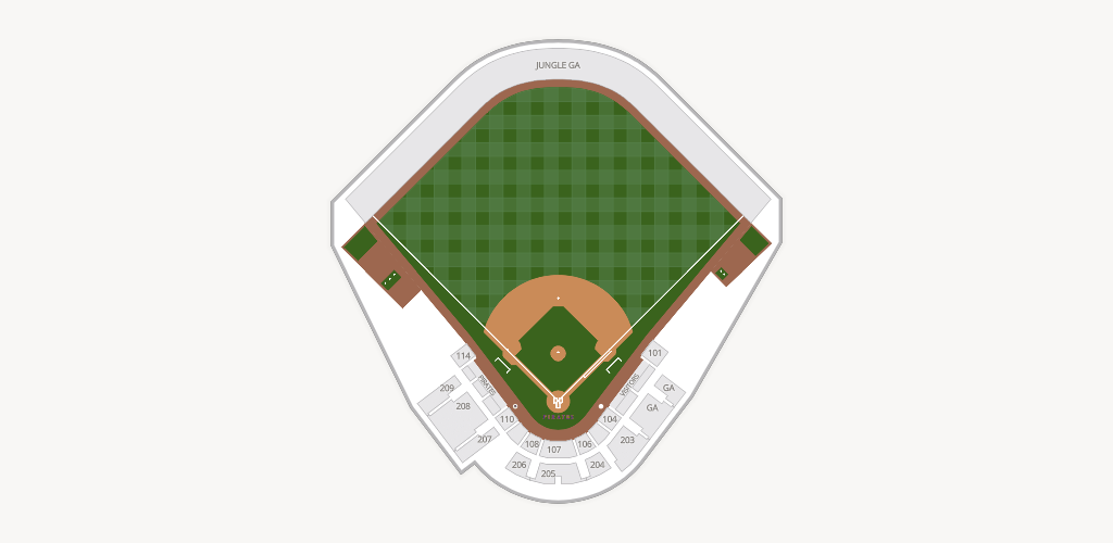 Lewis Field at Clark-LeClair Stadium Seating Chart