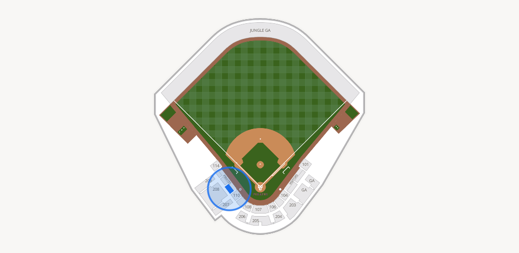 Lewis Field at Clark-LeClair Stadium Seating Chart