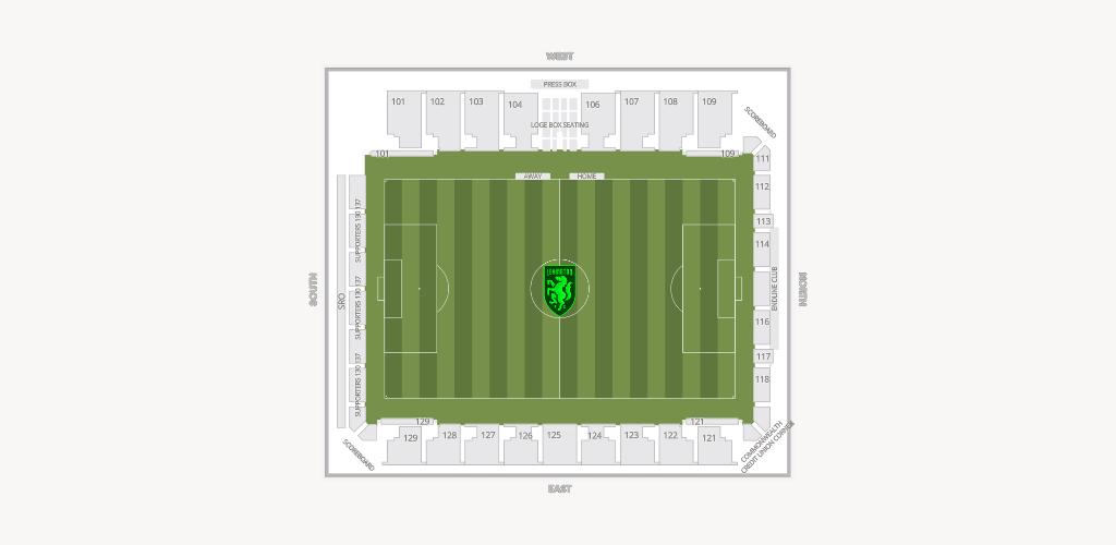Lexington Sporting Club Stadium Seating Chart