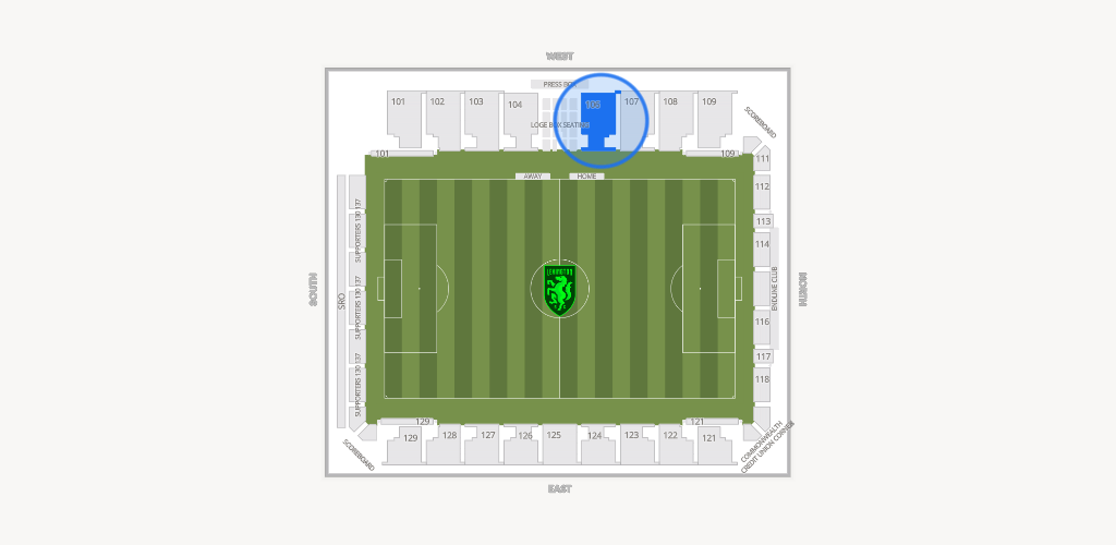Lexington Sporting Club Stadium Seating Chart