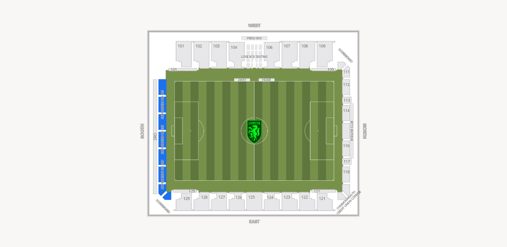 Lexington Sporting Club Stadium Seating Chart