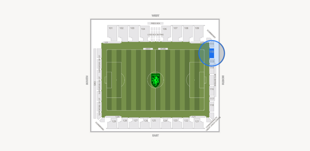 Lexington Sporting Club Stadium Seating Chart