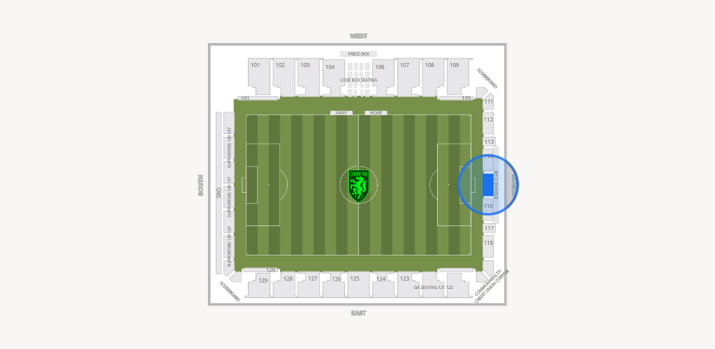 Lexington Sporting Club Stadium Seating Chart