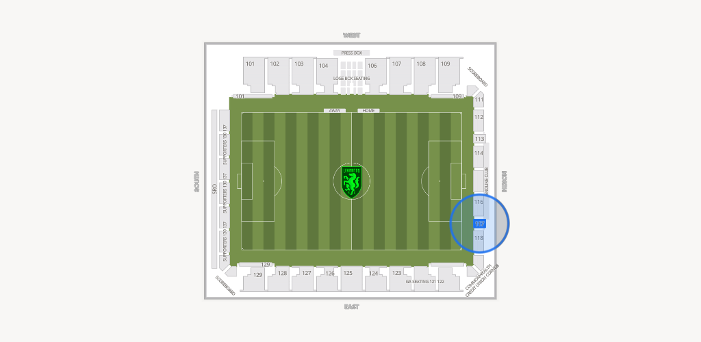 Lexington Sporting Club Stadium Seating Chart