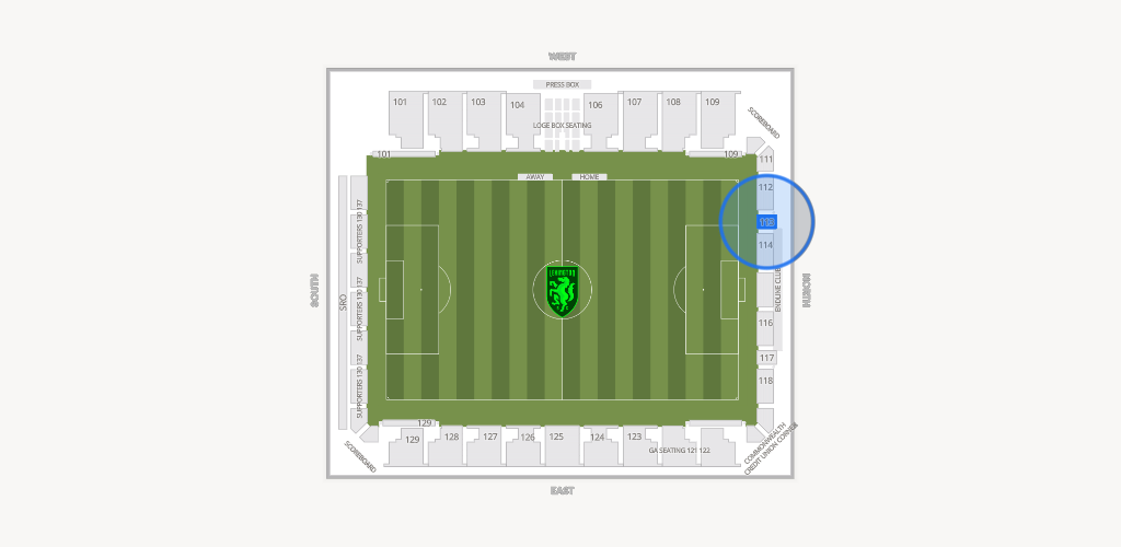 Lexington Sporting Club Stadium Seating Chart