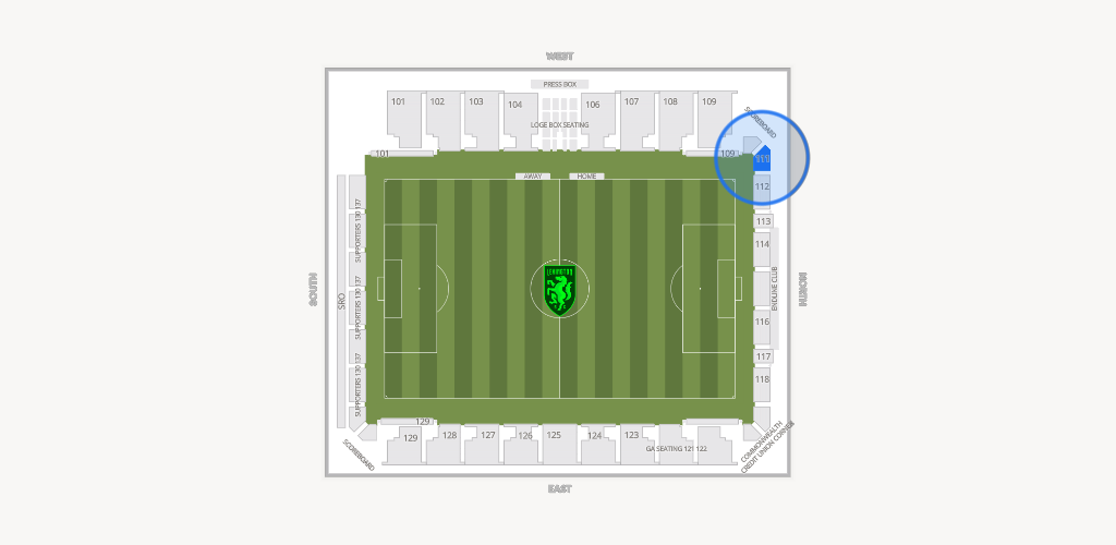 Lexington Sporting Club Stadium Seating Chart