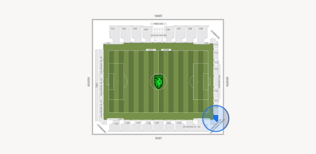 Lexington Sporting Club Stadium Seating Chart