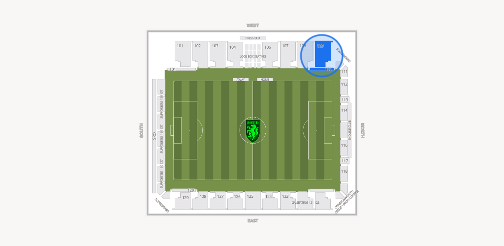 Lexington Sporting Club Stadium Seating Chart