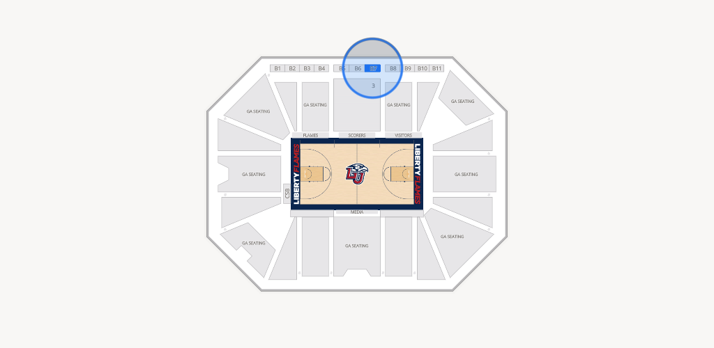 Liberty Arena Seating Chart