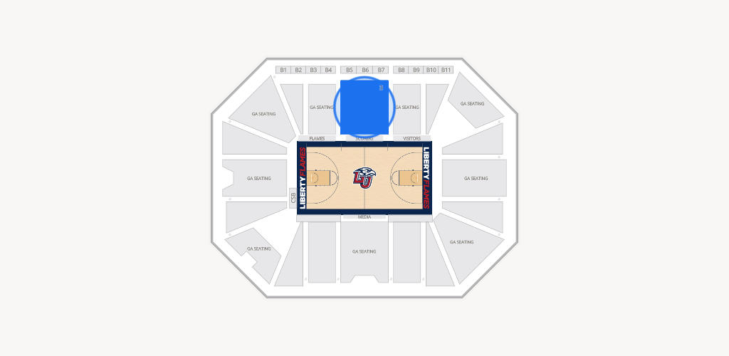 Liberty Arena Seating Chart