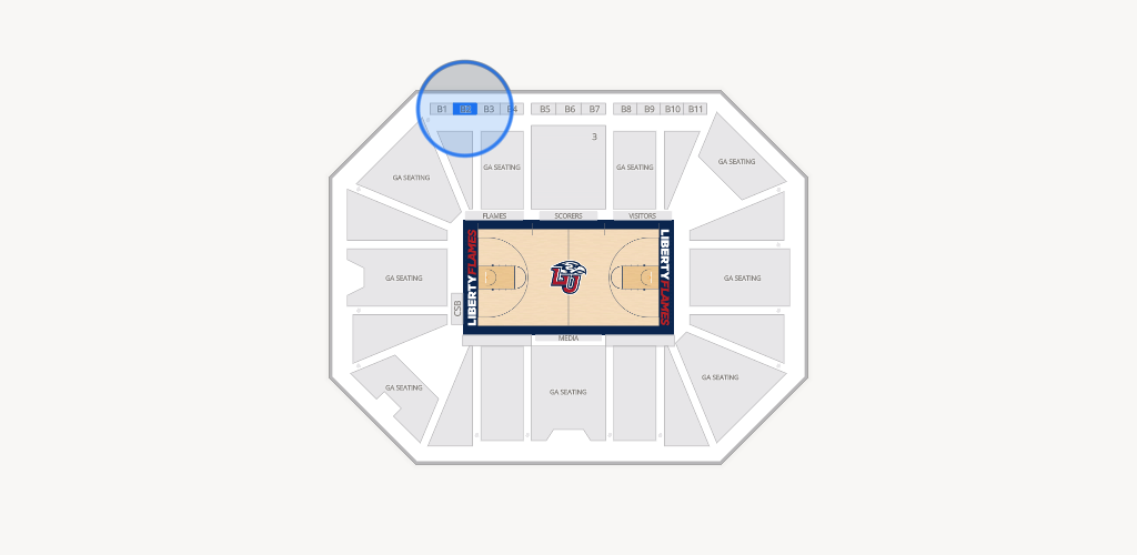 Liberty Arena Seating Chart