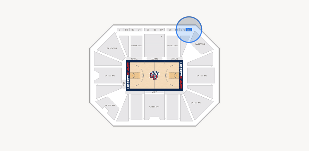 Liberty Arena Seating Chart